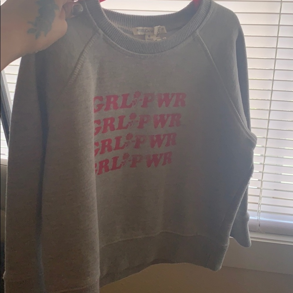 Grey Rebecca Minkoff Sweatshirt